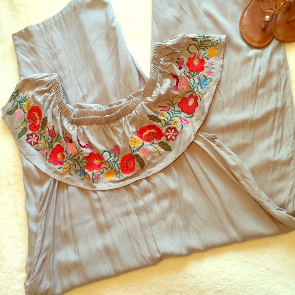 Umgee cropped jumpsuit. Size 1xl.